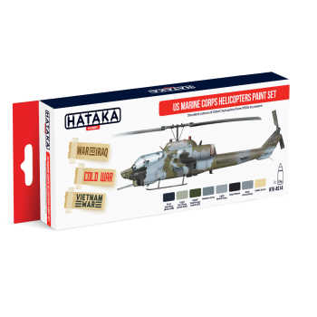 HATAKA US Marine Corps Paint Set Hataka HTK-AS14